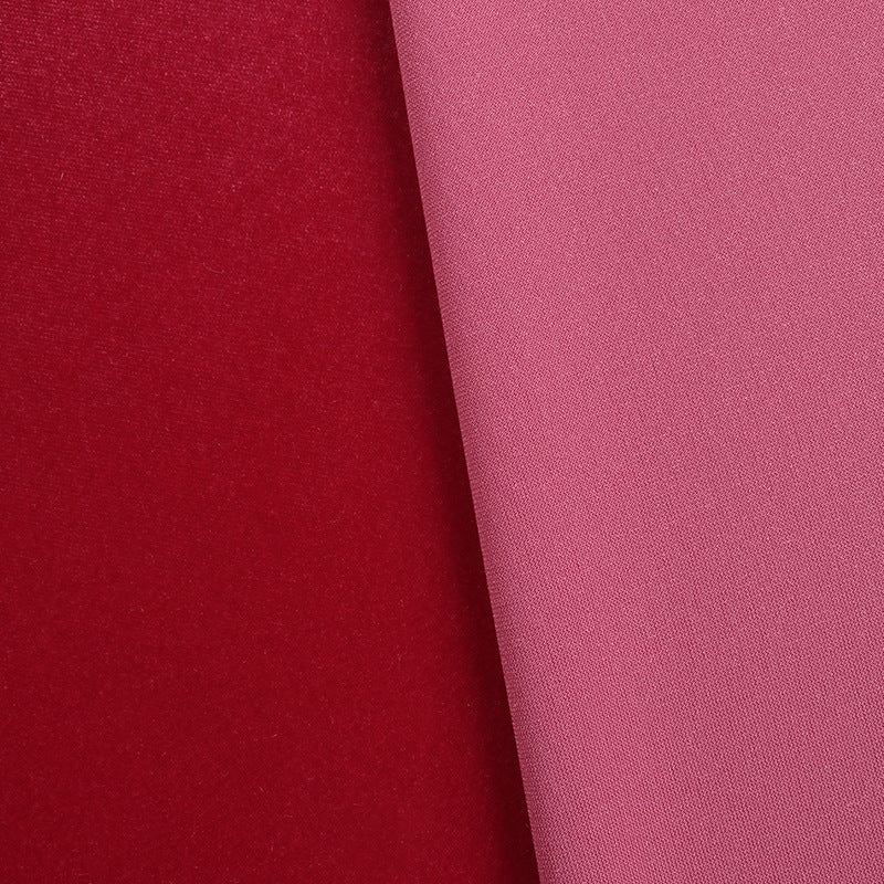 High-Elastic KS Velvet Plain Dyed