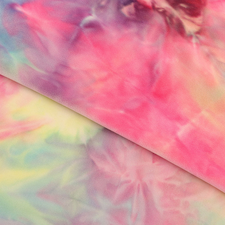 Tie-Dyed Super Soft Velvet