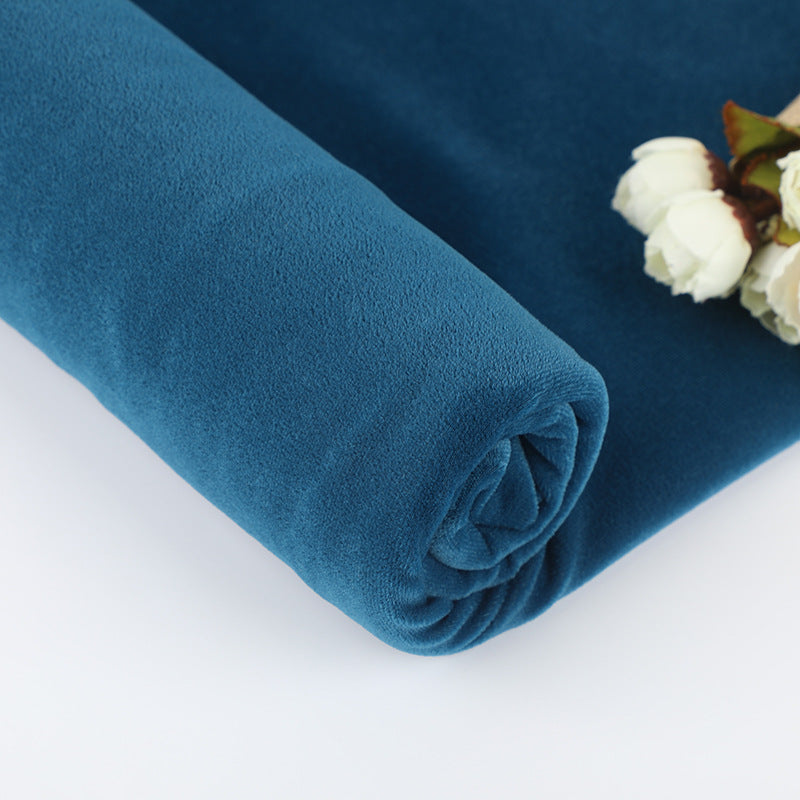 150GSM High-Elasticity Plain Dyed KS Velvet