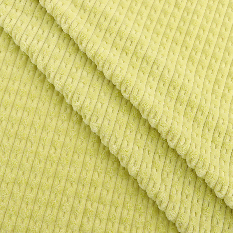 Jacquard Corduroy Design Flannel Fleece1