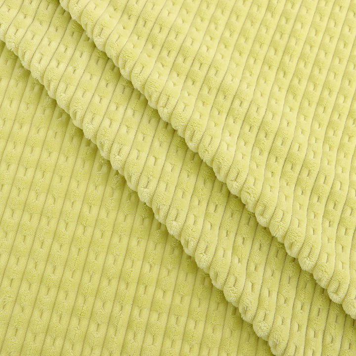 Jacquard Corduroy Design Flannel Fleece1