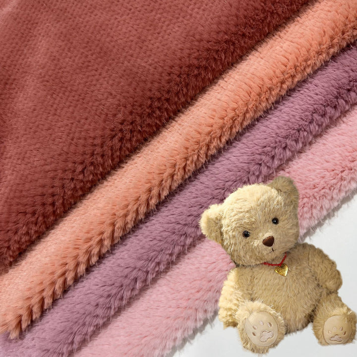 Pearl Mink Fur Fabric for Plush Toys