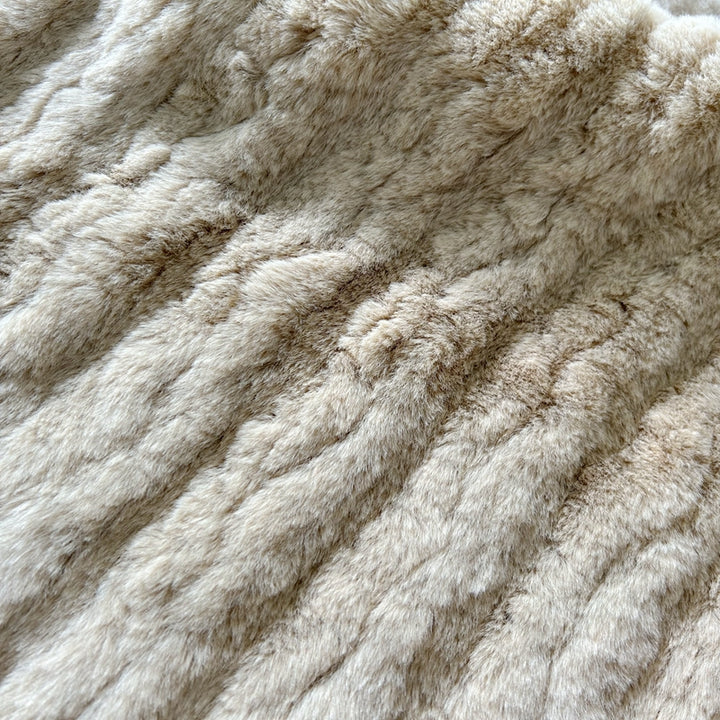 Best Selling Brushed Faux Rabbit Fur Fabric