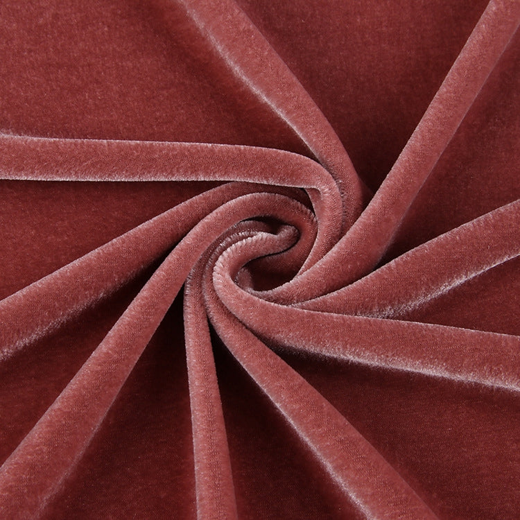 270GSM Plain Dyed Spun Velvet