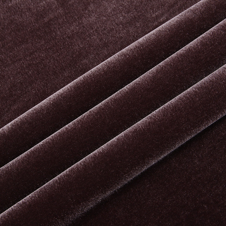 270GSM Plain Dyed Spun Velvet