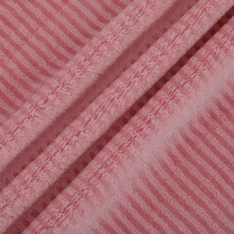 220GSM Double Napped Flannel Fleece Plaid Fabric 150cm Width