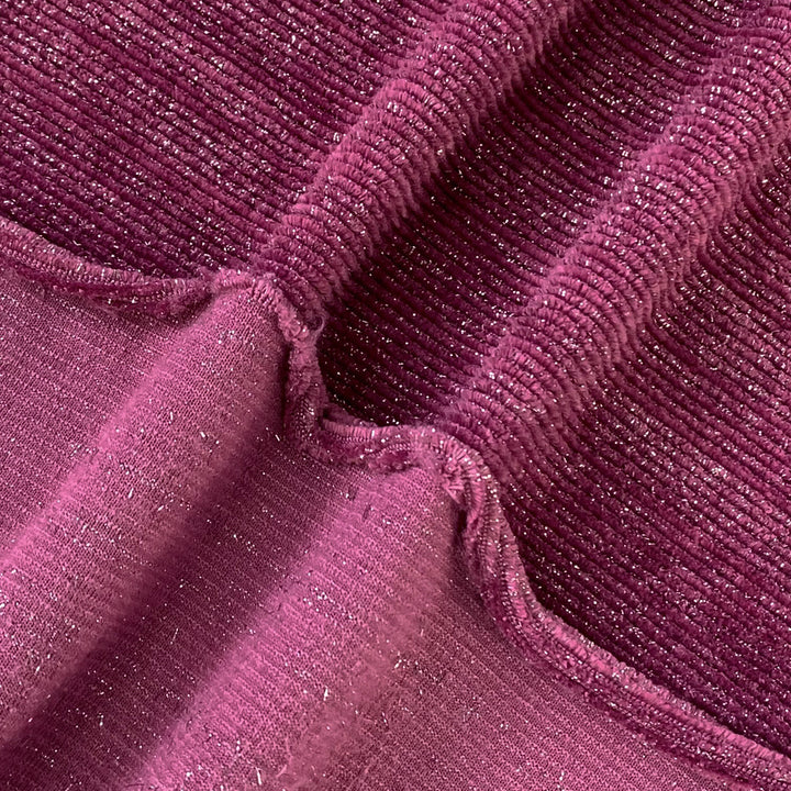 Corduroy Lurex Soft Velour