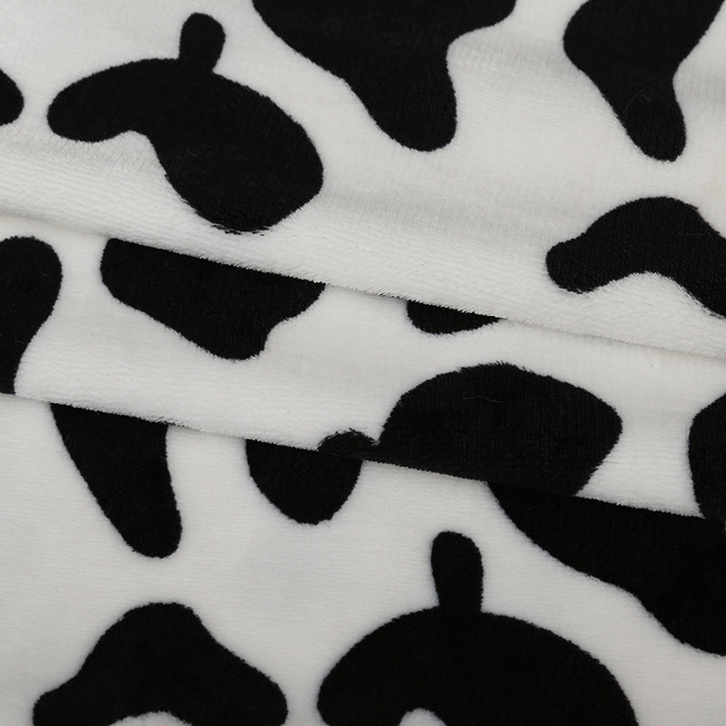 Cow Design Flannel Fleece