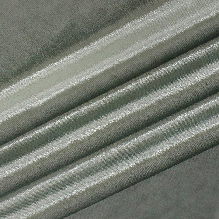 Plain Dyed Metallic Spun Velvet