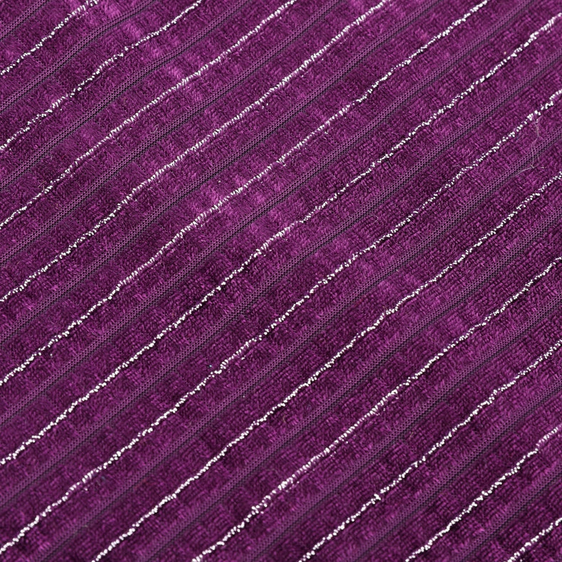 Corduroy Lurex Spun Velvet