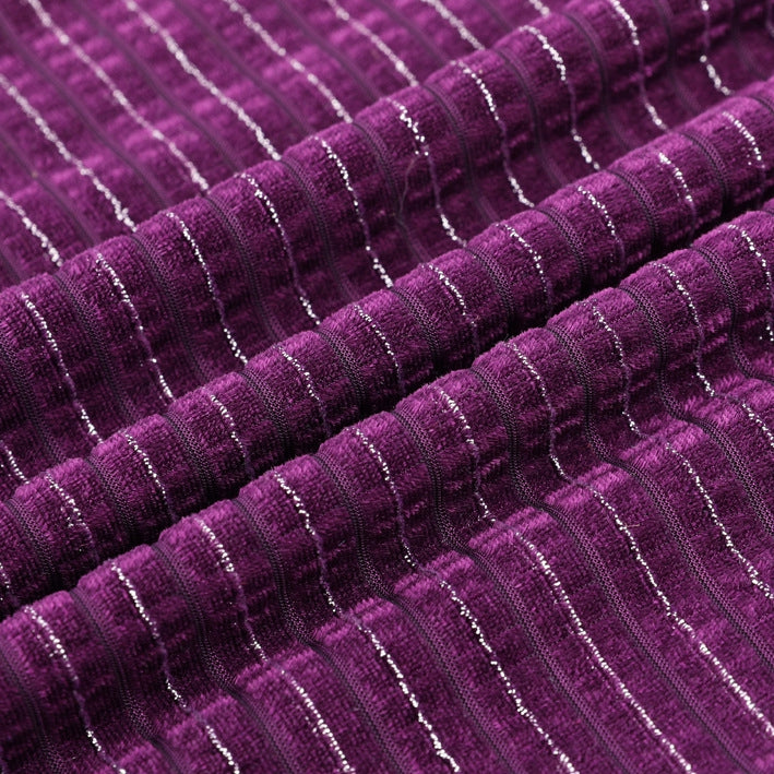 Corduroy Lurex Spun Velvet