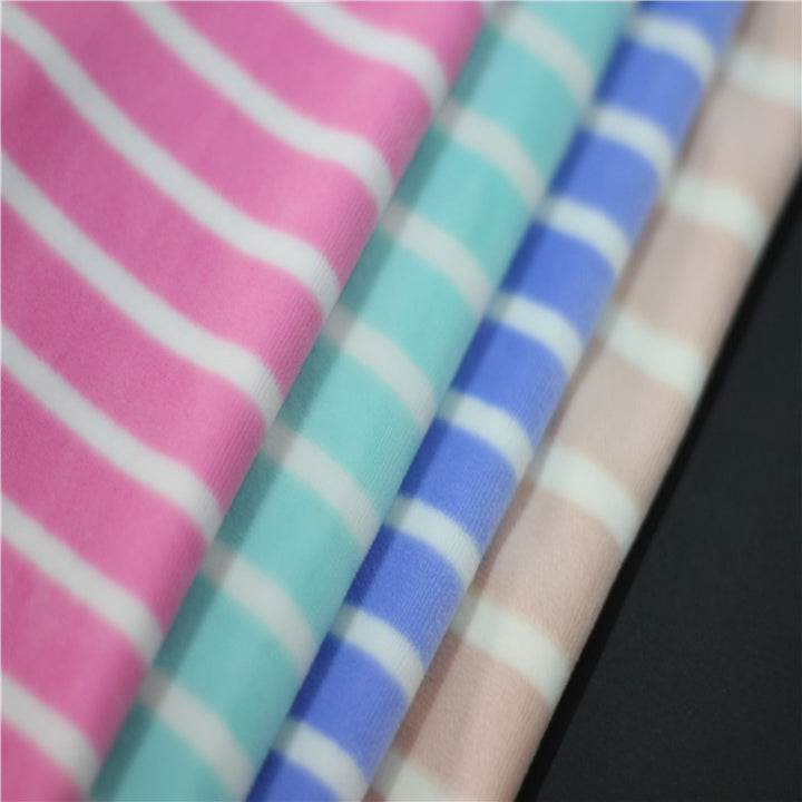 Stripe Design Super Soft Velvet